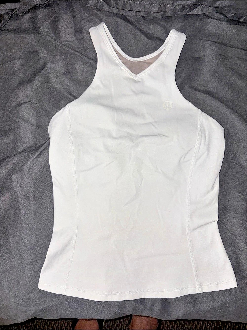 lululemon Align Tank Athletic Tank Top White Size 2